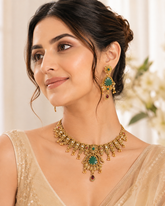 Vintage Antique Gold Necklace Set