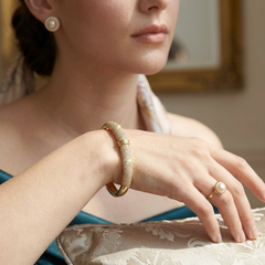 Designer Rose Gold Openable Bracelet