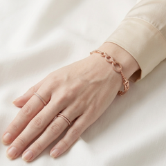 Luxury Rose Gold Foldable Bracelet