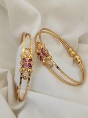 Floral Adjustable Kada Bracelet