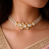 Stone Choker Necklace | Elegant Contemporary Jewellery