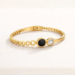 Gold Bracelet with Multi-Colored Gemstones | Stylish Jewellery for Every Occasion
