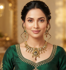 Heritage Temple Design Jewellery Set